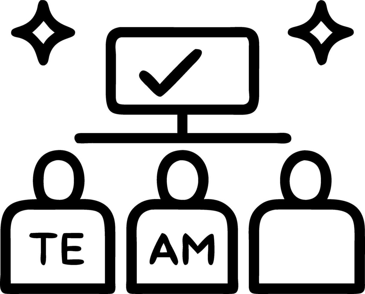 kickoff project and execution and priorities vector