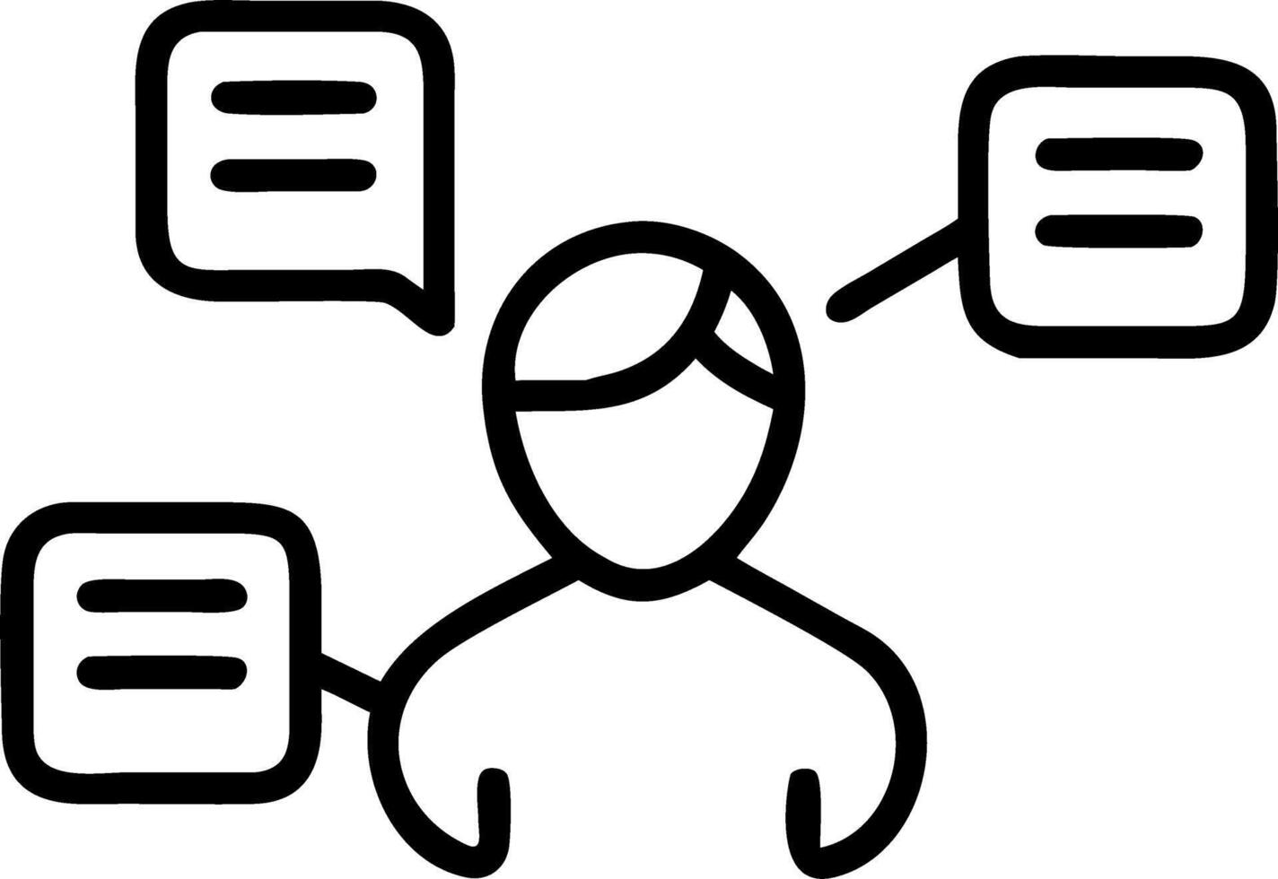 IT specialist integrating customer data systems Set 4 vector