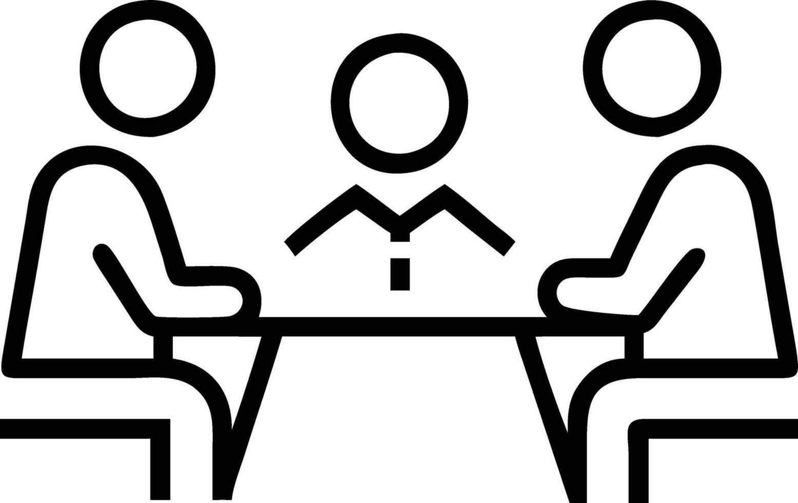 International coworkers sharing ideas during meeting with copy space Set A vector