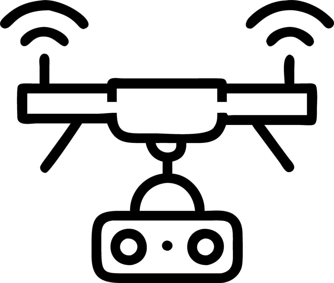 Hovering PLC Unit Set 2 vector