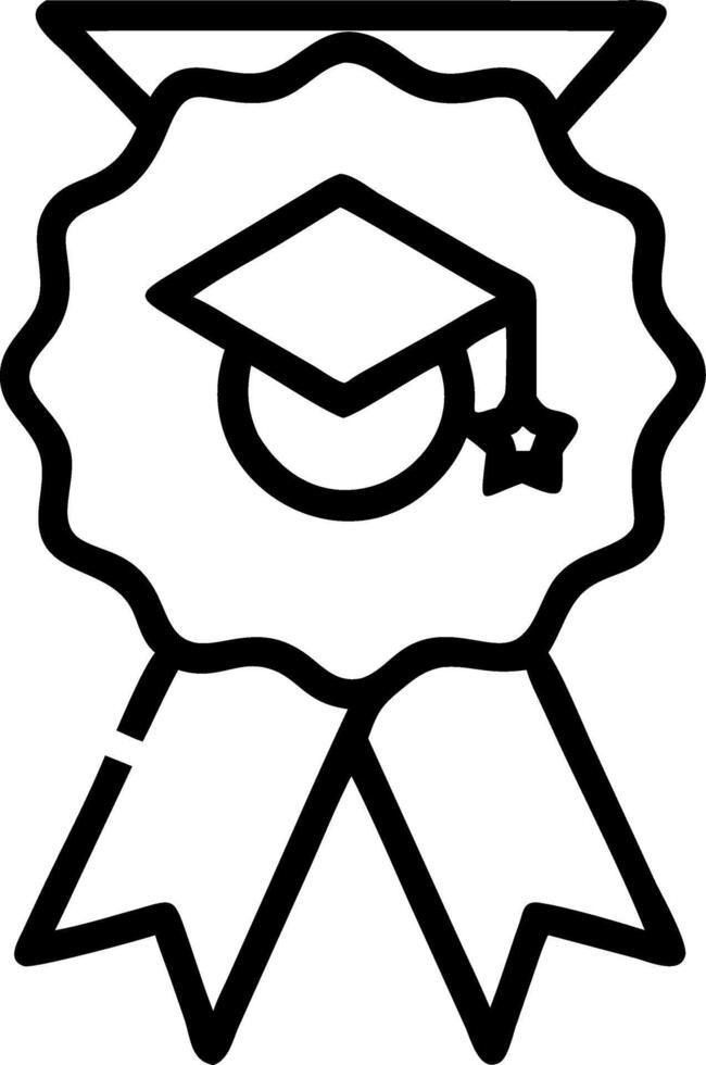 Graduation Medal and Diploma Set A vector