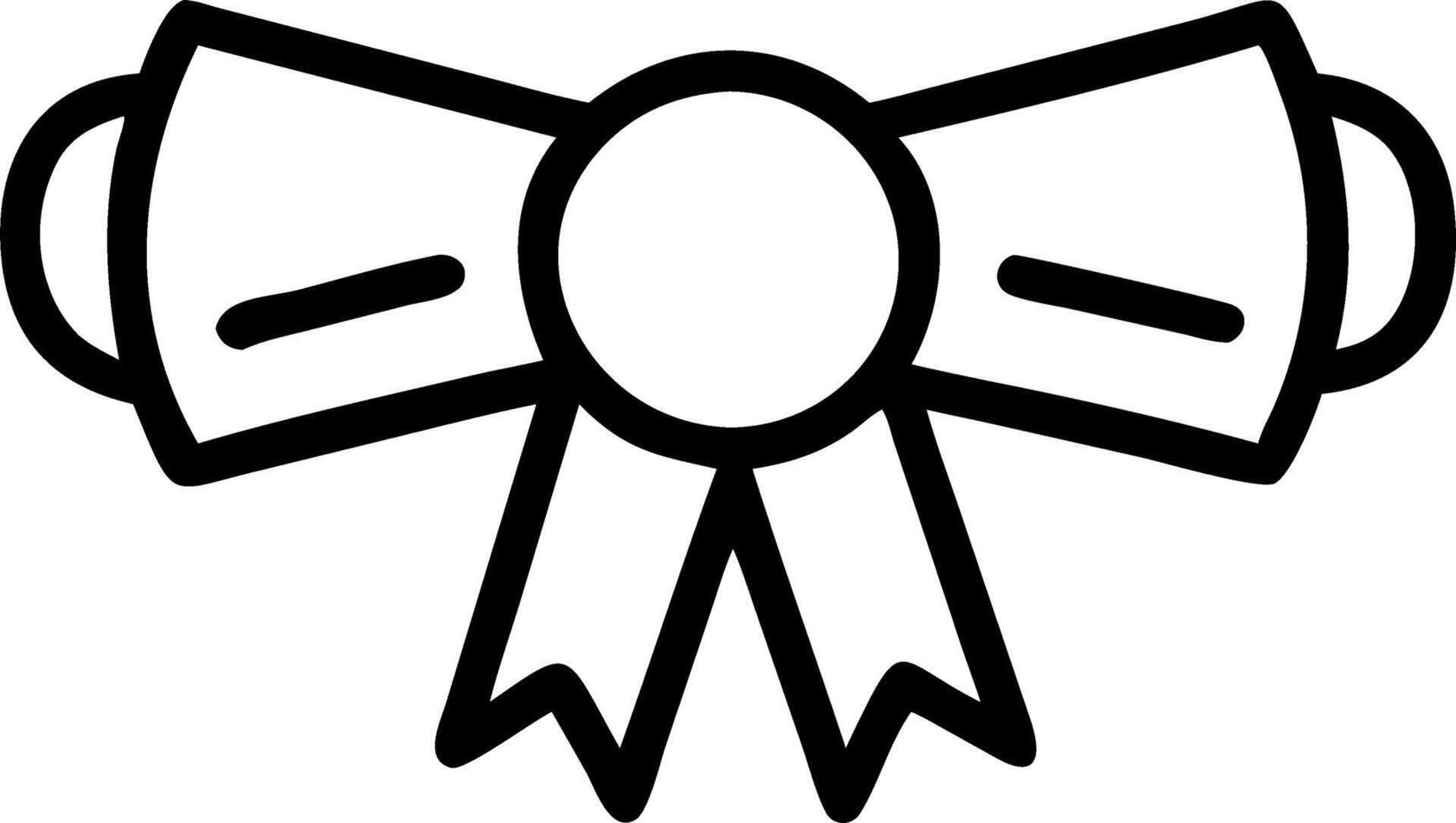 Graduation Certificate Ribbon Set A vector