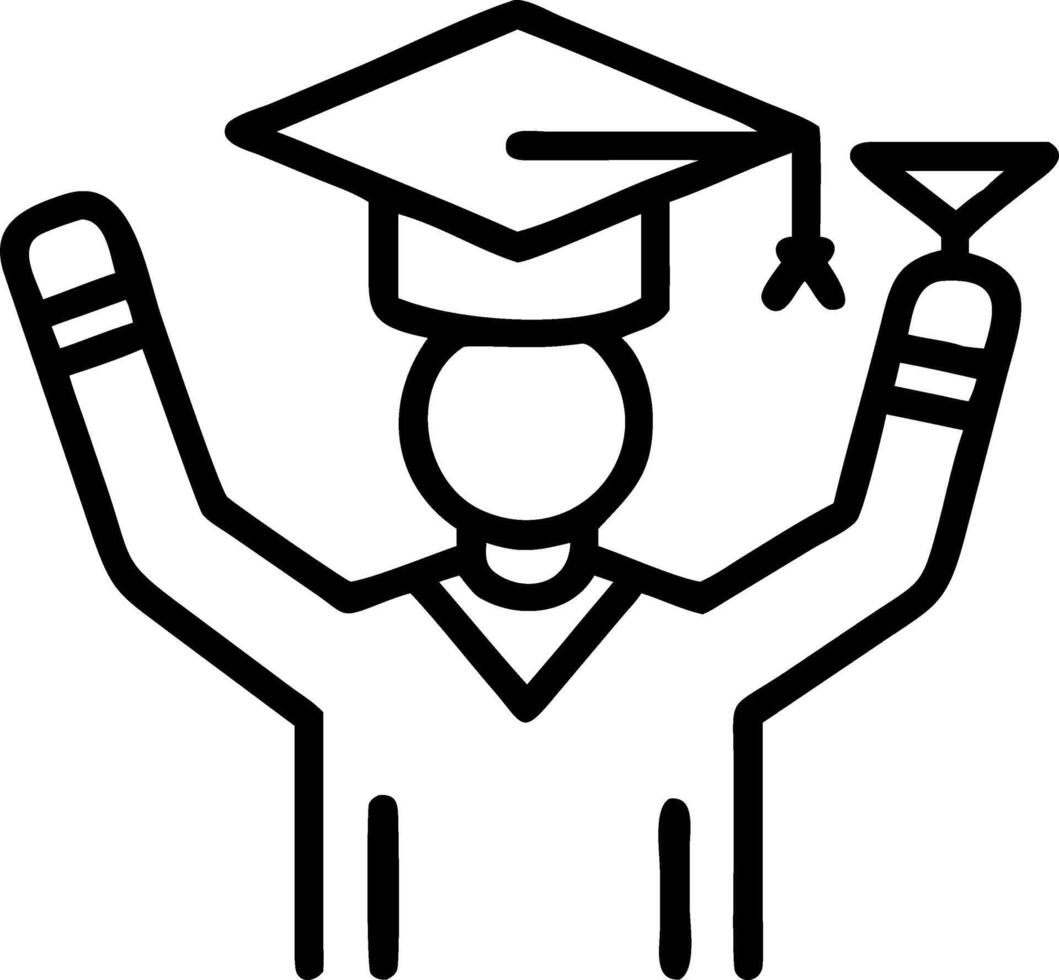Graduate holding diploma with reality environment and cityscape copy space on left Set A vector