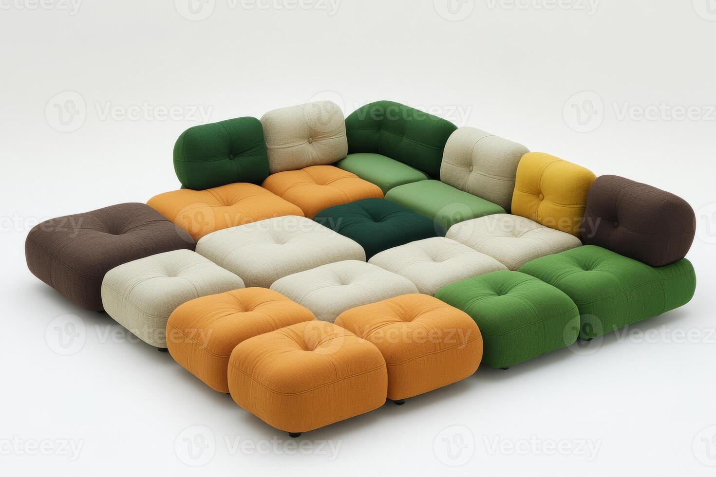 Modular sofa Flexible design that can be changed photo