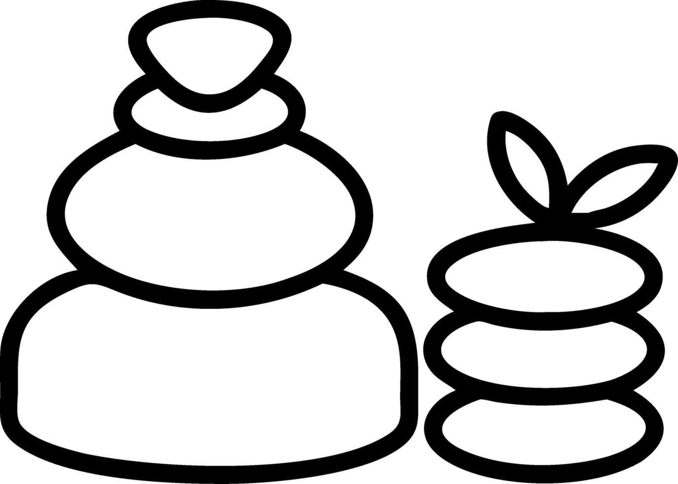 Glossy background with essential oil roller and smooth stones copy space below. Set A vector