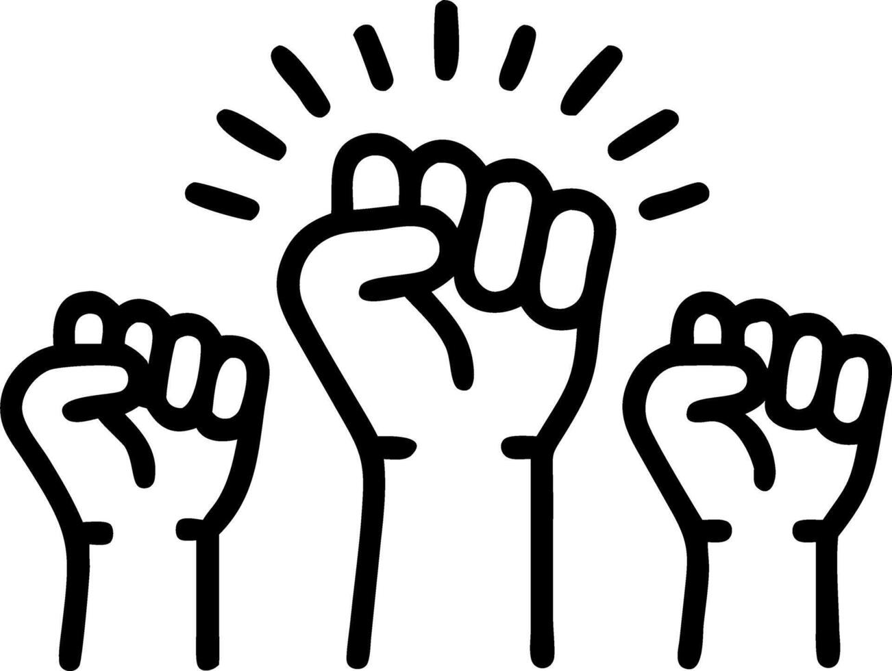 freedom and sovereignty and revolution Set 3 vector