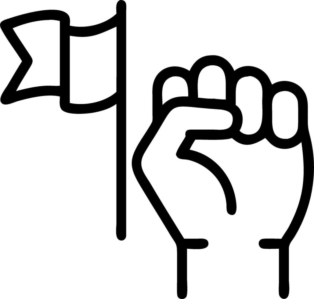 freedom and rights and self determination Set 5 vector