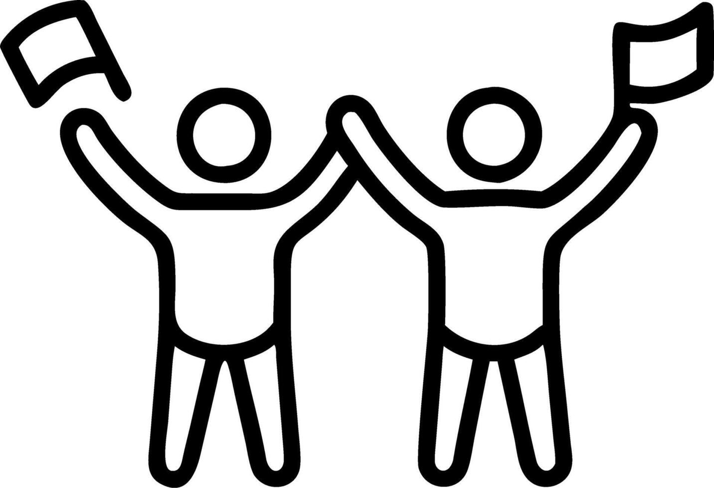 freedom and independence and self determination vector