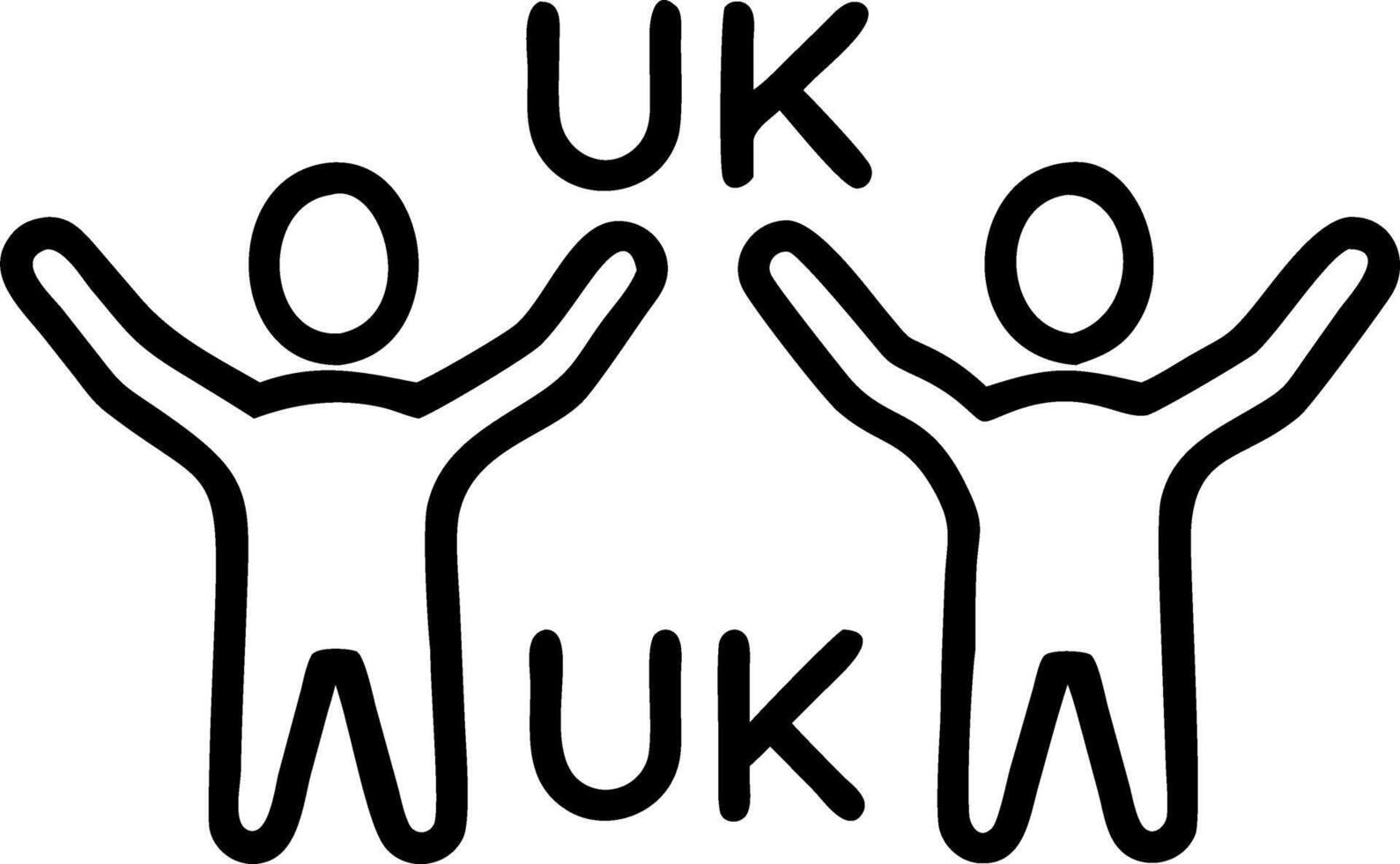 freedom and free will and movement Set 5 vector