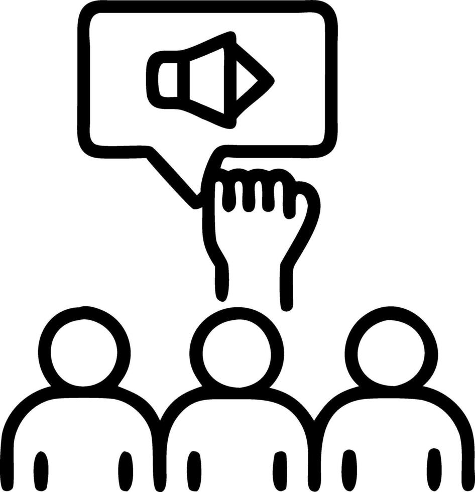 freedom and equality and voice vector
