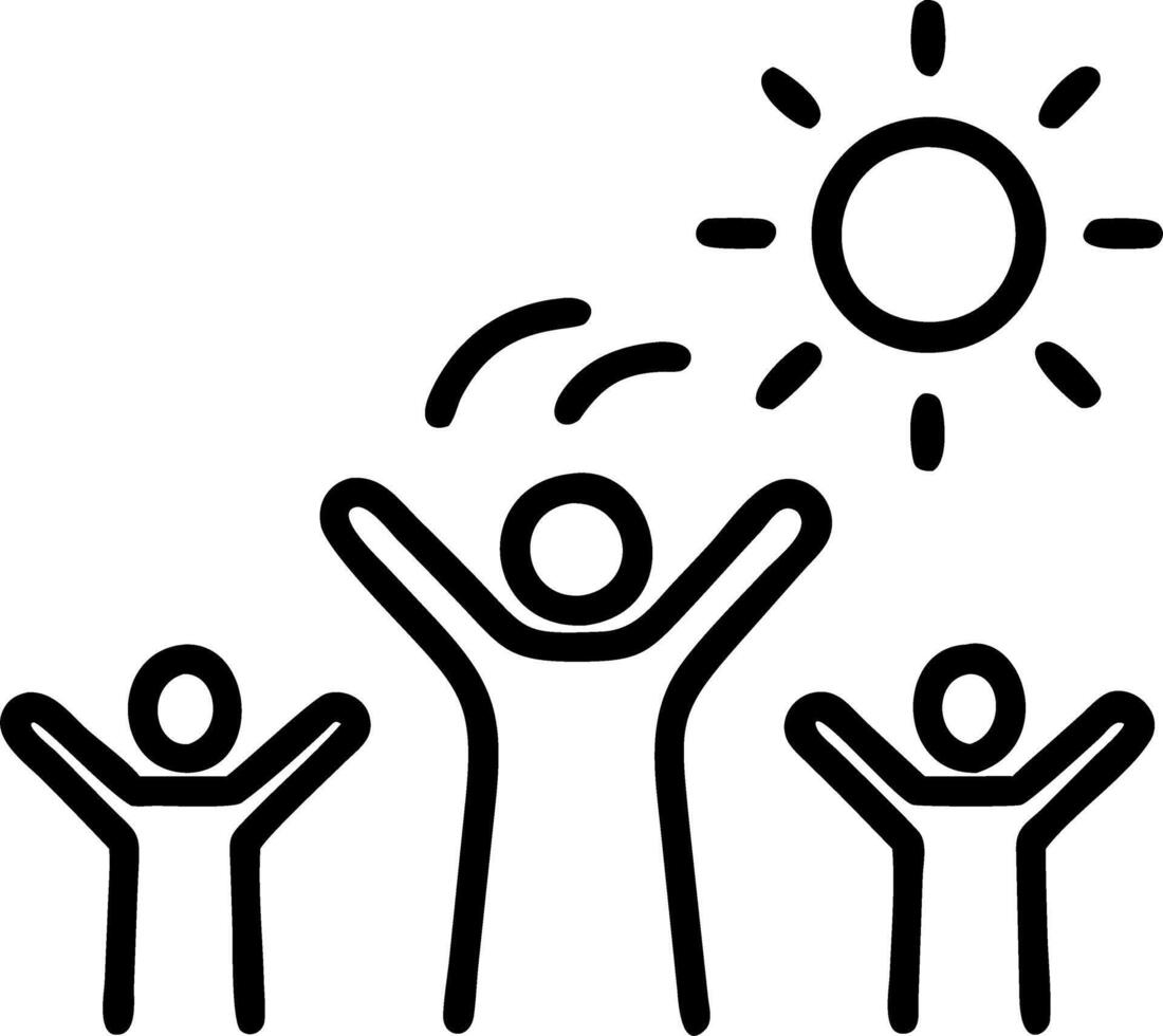 freedom and equality and opportunity Set 6 vector