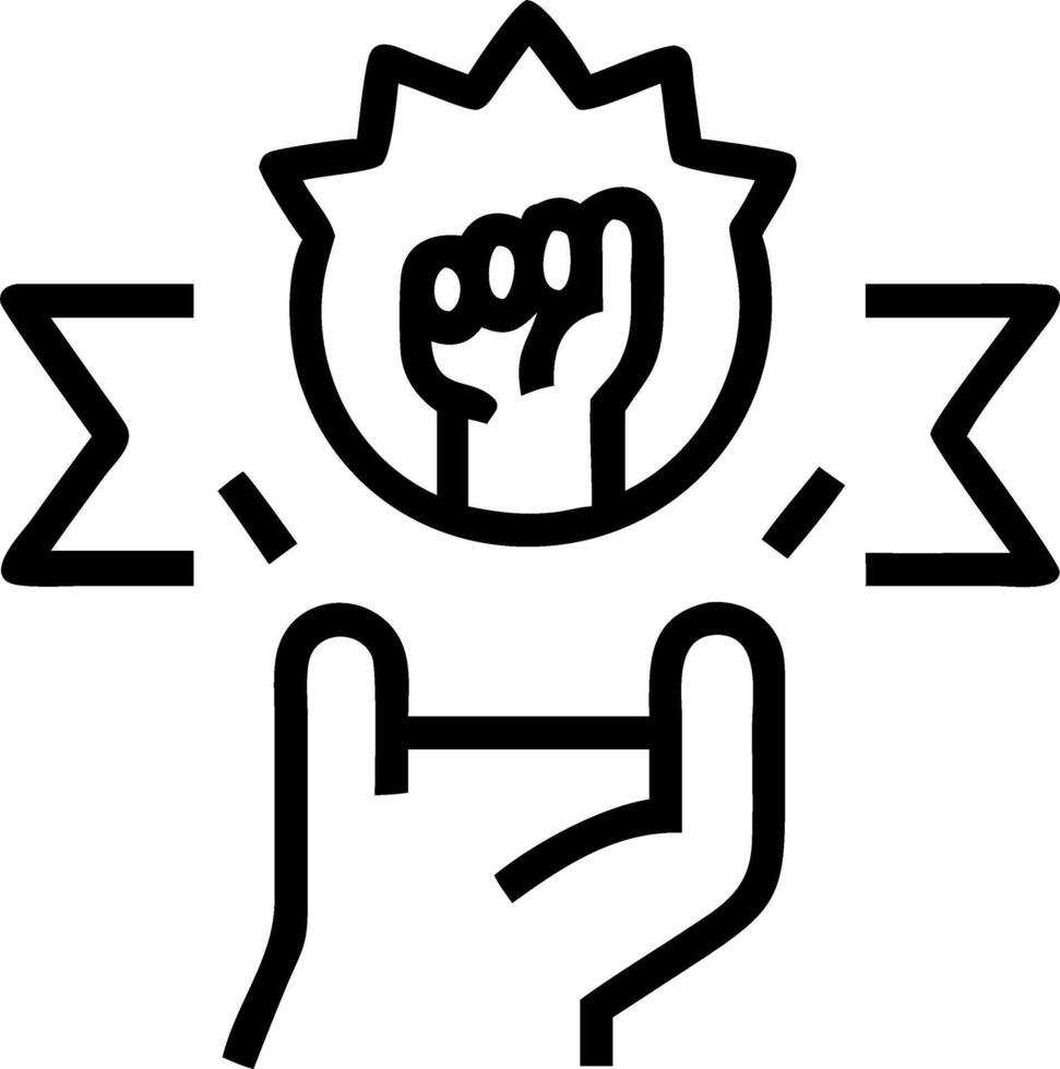 freedom and equality and empowerment vector