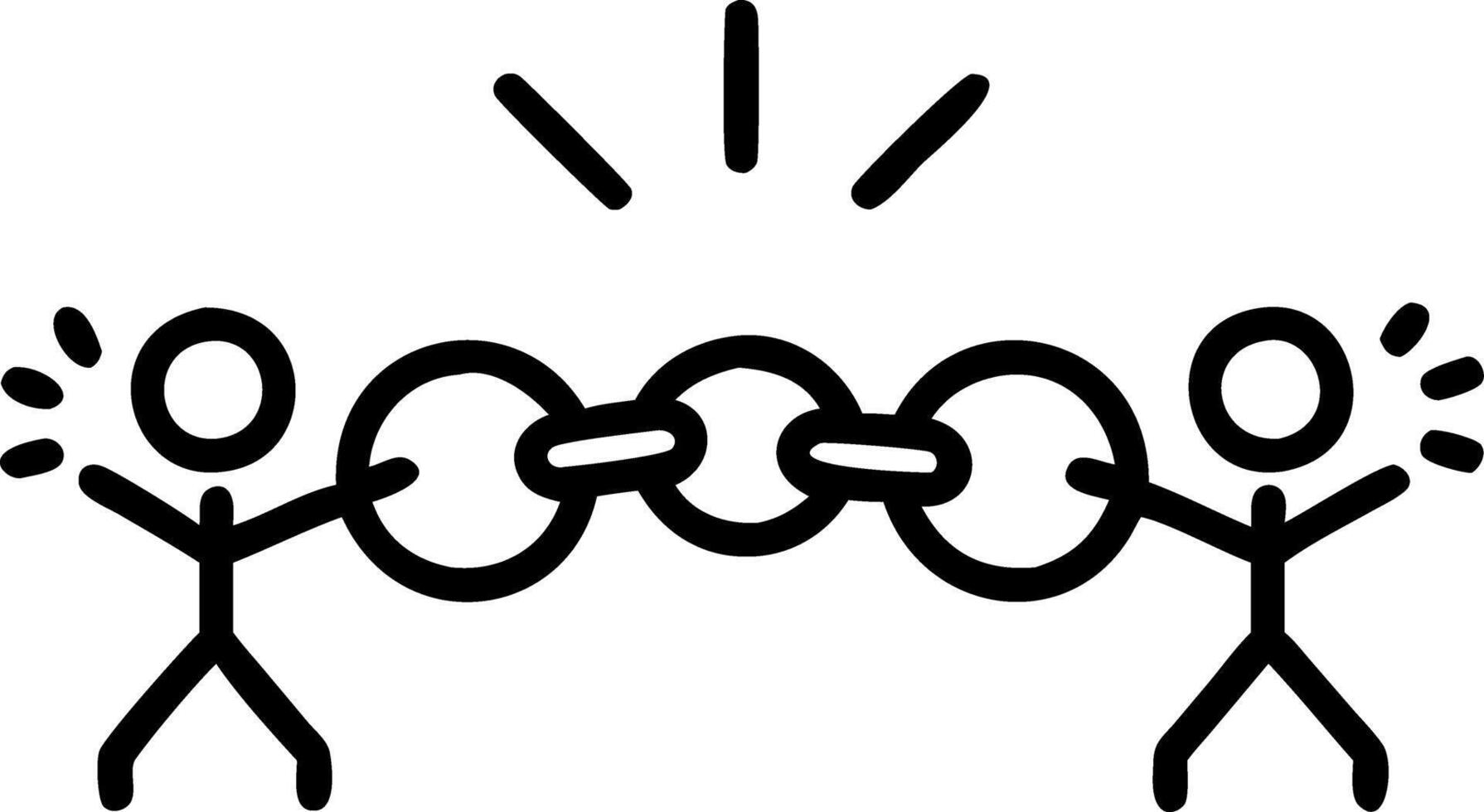 freedom and emancipation and symbolism vector