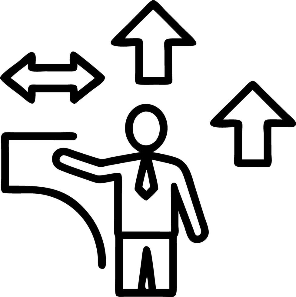 freedom and choice and opportunity vector