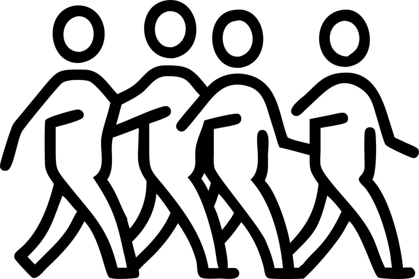 freedom and choice and movement Set 5 vector