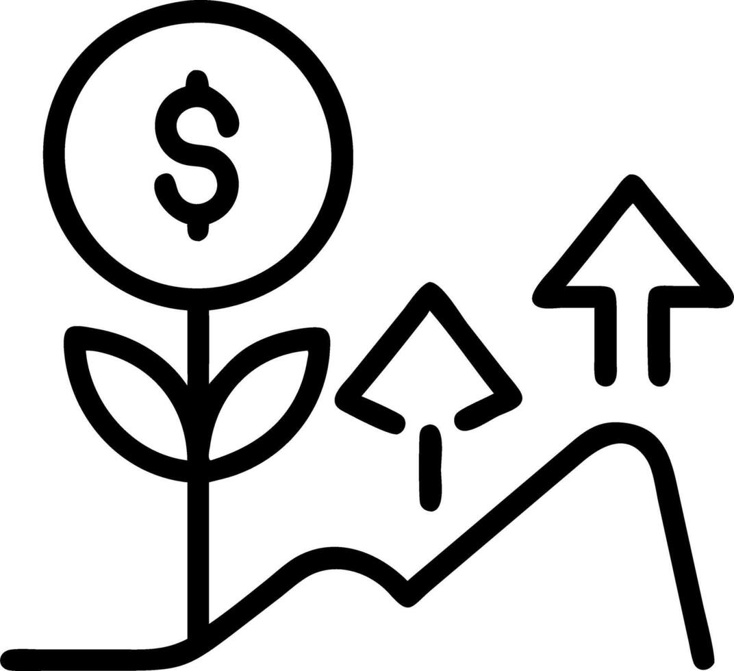 Financial analyst forecasting trends in sustainable agriculture Set A vector