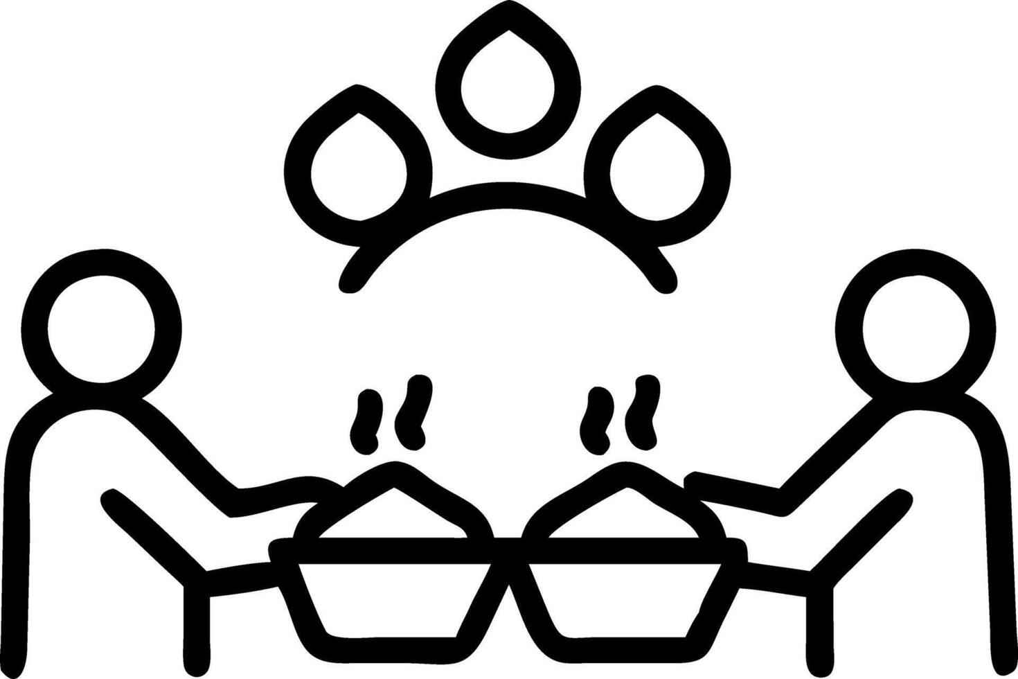 Family traditions New Year Set 2 vector