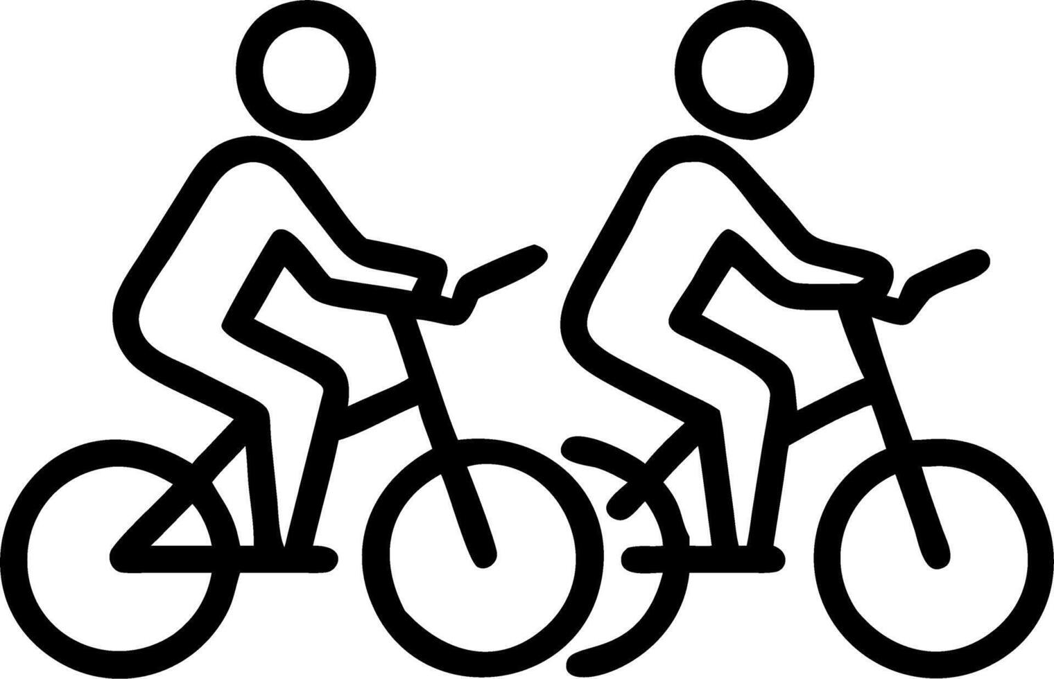 Family taking a bike ride together in the city capturing dynamic joy and active bonding macro close up with copy space on right Set 2 vector