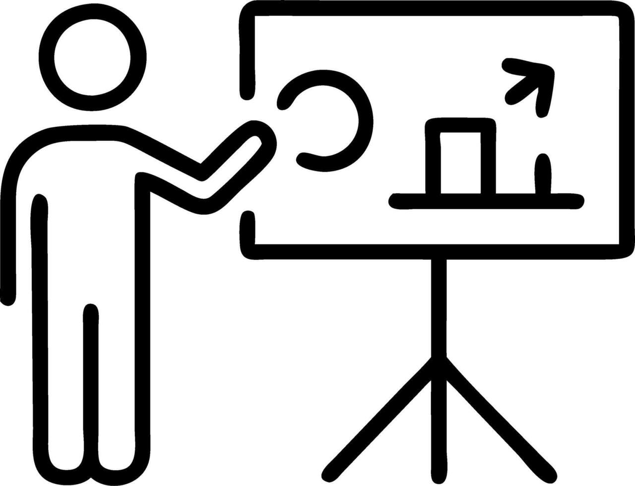 Entrepreneur presenting green energy solutions Set A vector