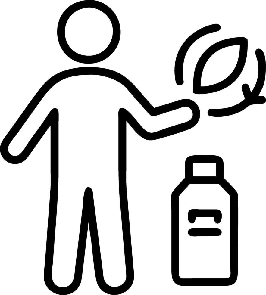 Entrepreneur launching zero waste store Set A vector