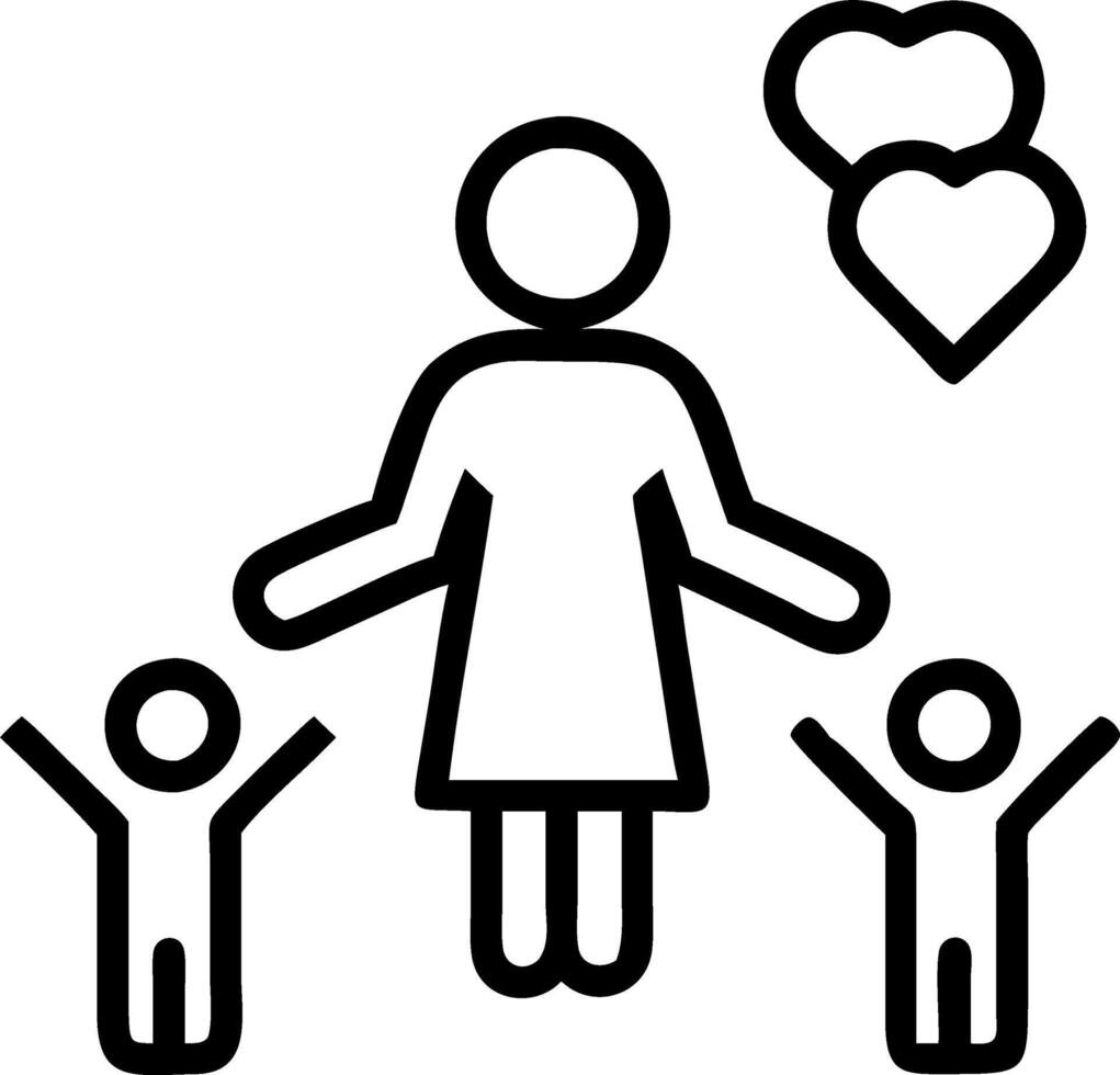 Entrepreneur enjoying family time at home vector