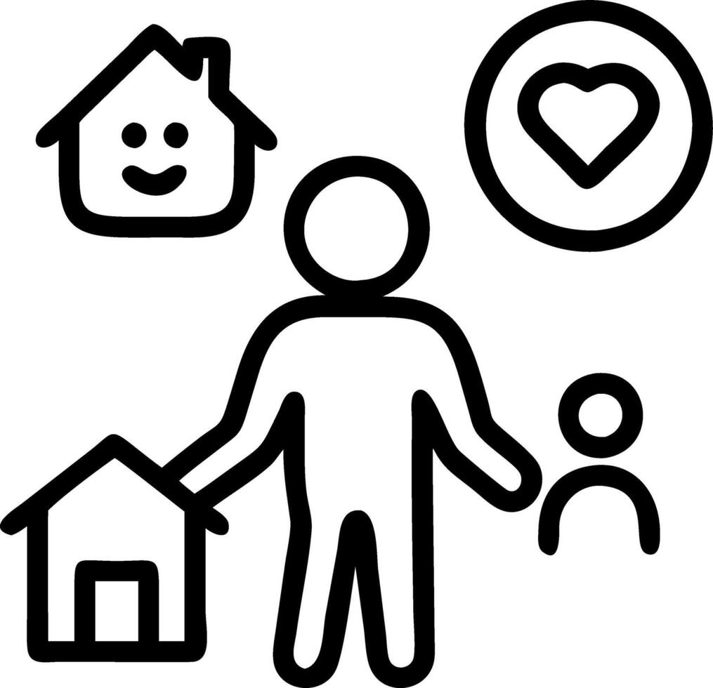 Entrepreneur enjoying family time at home Set 5 vector
