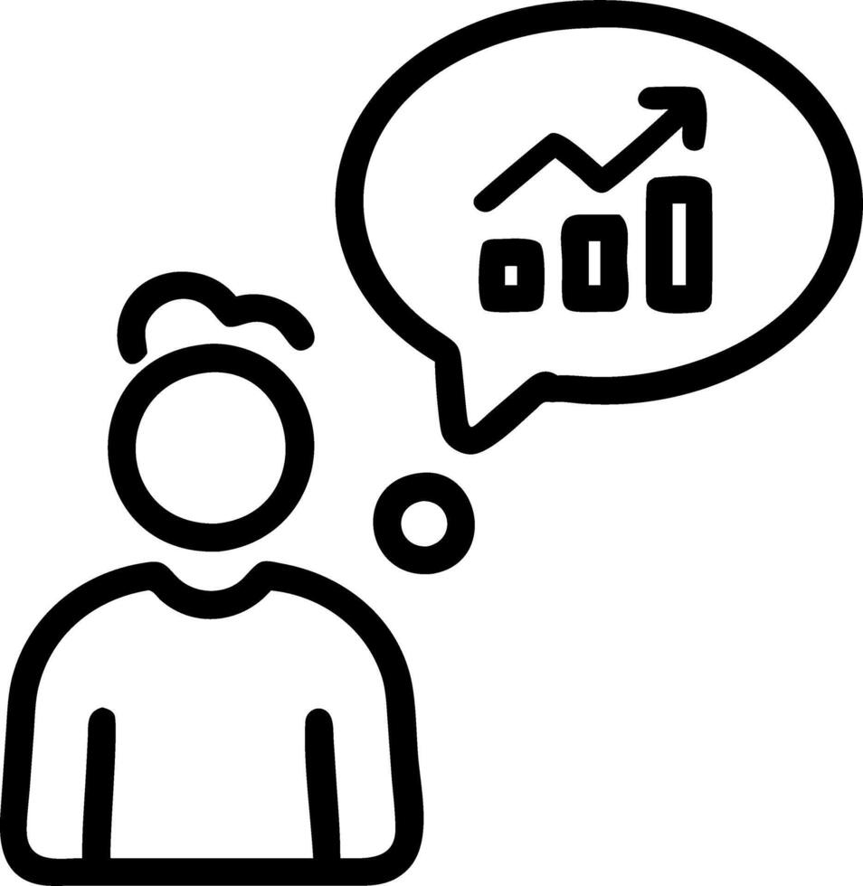 Entrepreneur analyzing market trends for business expansion Set 12 vector