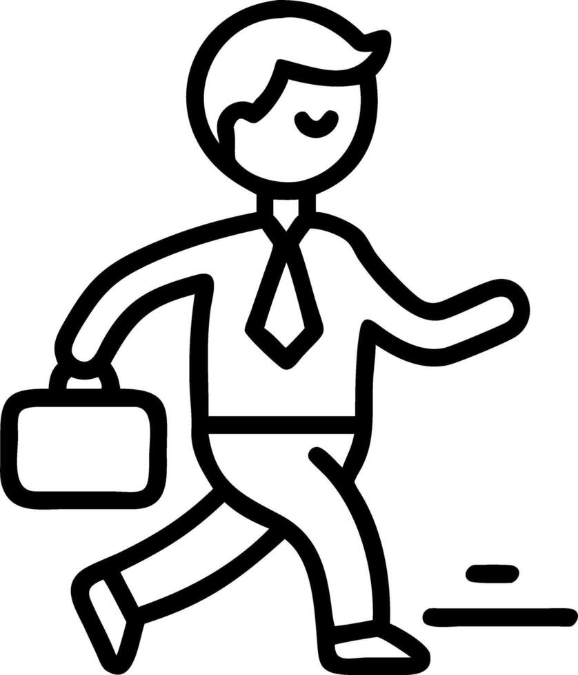 Employee taking a mindful break outdoors Set A3 vector