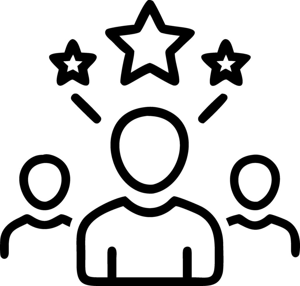 employee evaluation and review and potential vector