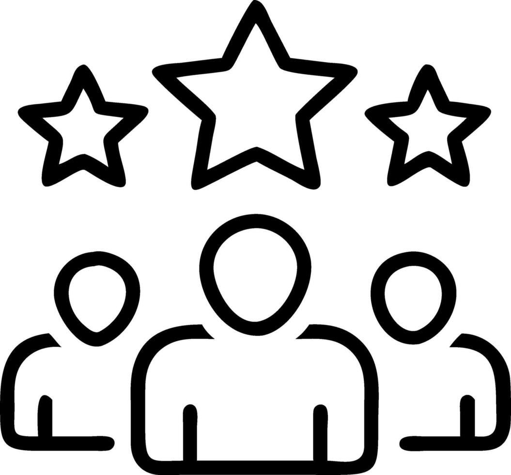 employee evaluation and review and development vector