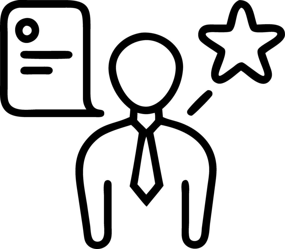 employee evaluation and progress and improvement vector