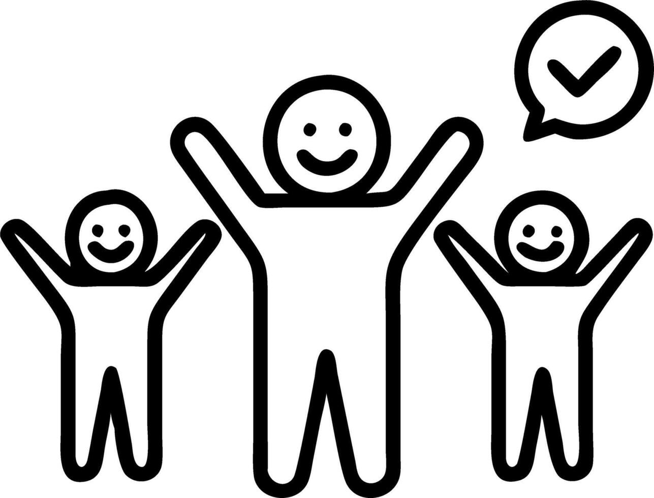 employee evaluation and performance and metrics Set 4 vector