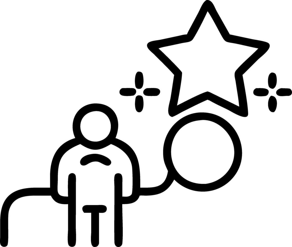 employee evaluation and goals and improvement Set 2 vector