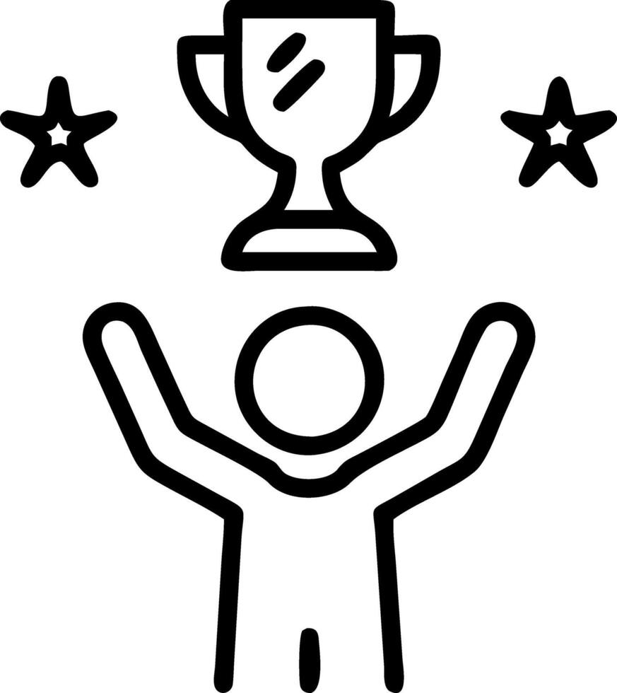 employee evaluation and goals and appraisal Set 4 vector