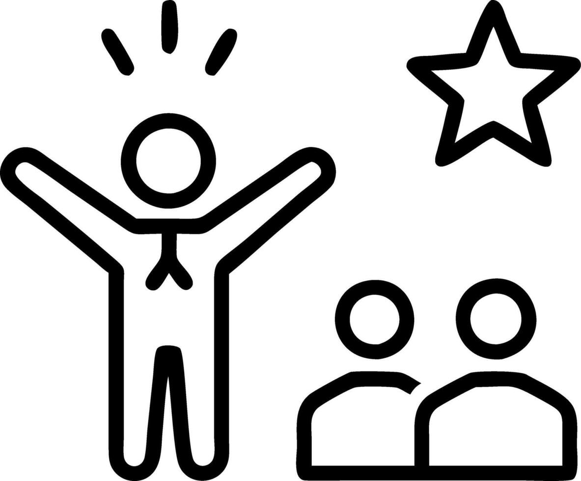 employee evaluation and goals and benchmarking Set 5 vector