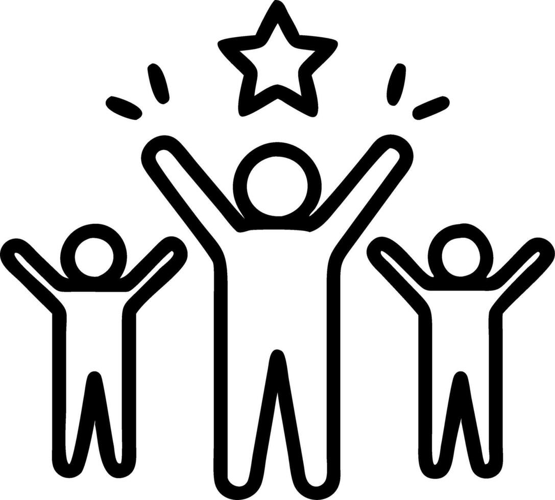 employee evaluation and feedback and strengths Set 2 vector