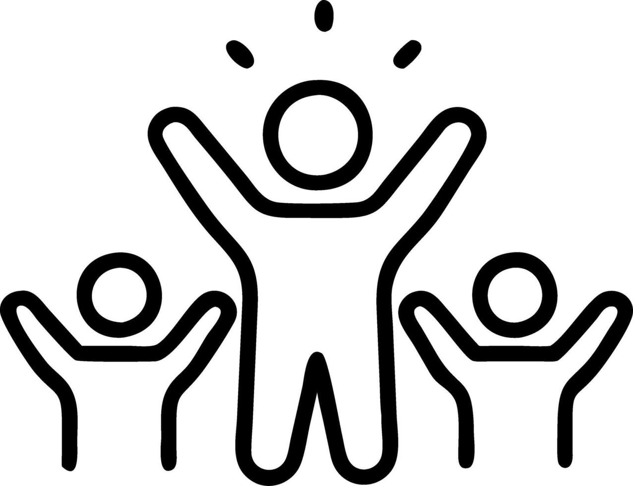 employee evaluation and feedback and improvement Set 3 vector