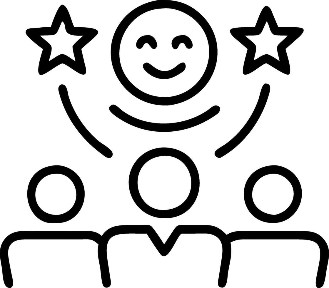 employee evaluation and feedback and appraisal Set 2 vector