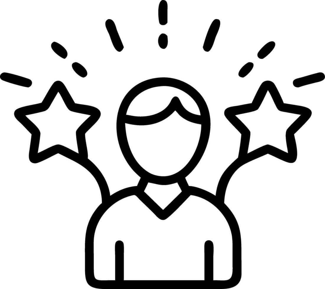 employee evaluation and competence and strengths Set 3 vector