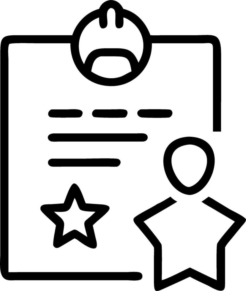employee evaluation and competence and appraisal Set 8 vector