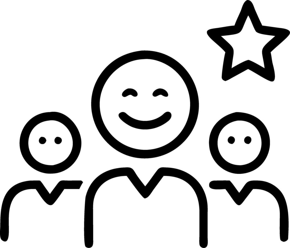 employee evaluation and competence and appraisal Set 5 vector