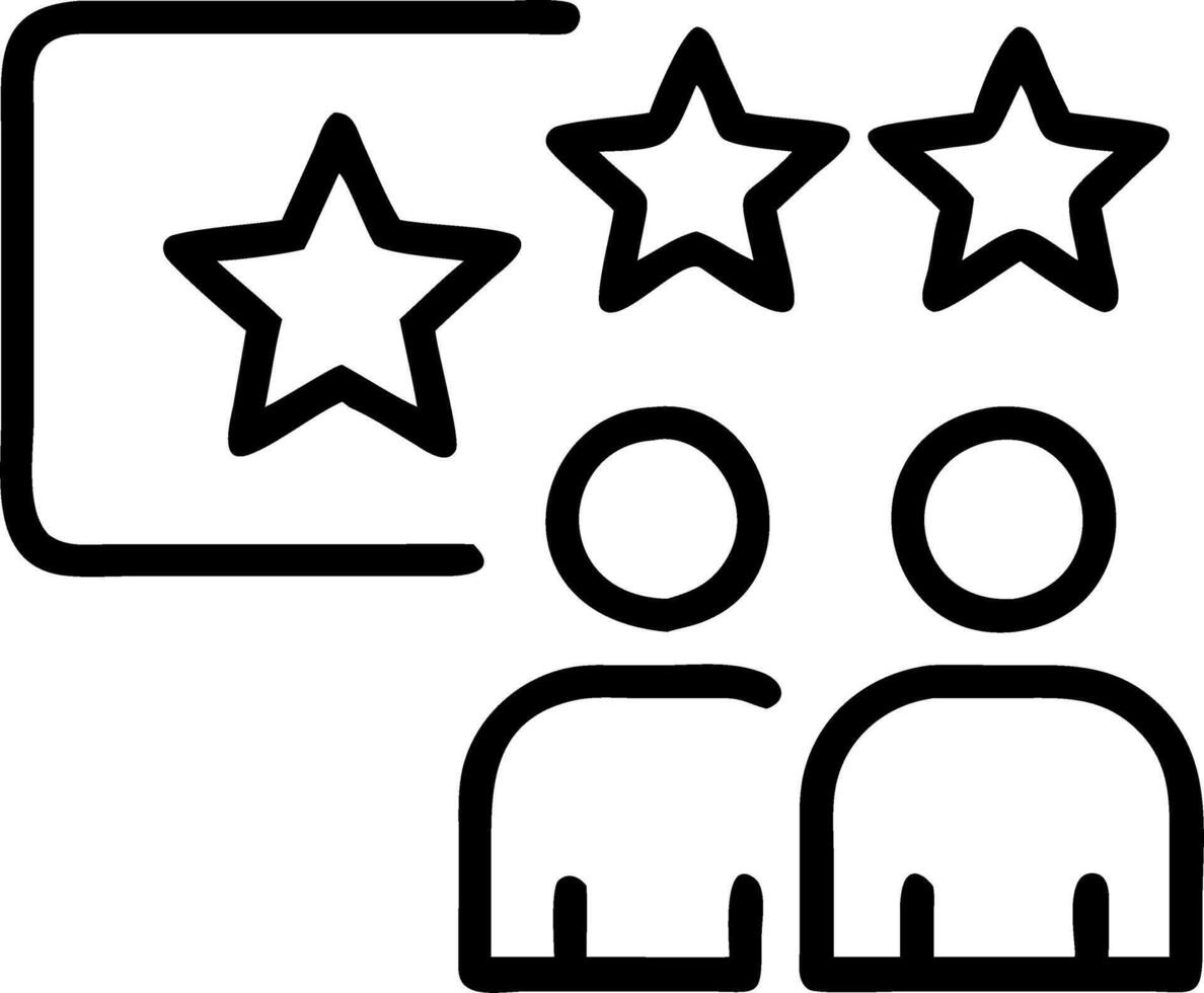 employee evaluation and assessment and appraisal Set 3 vector