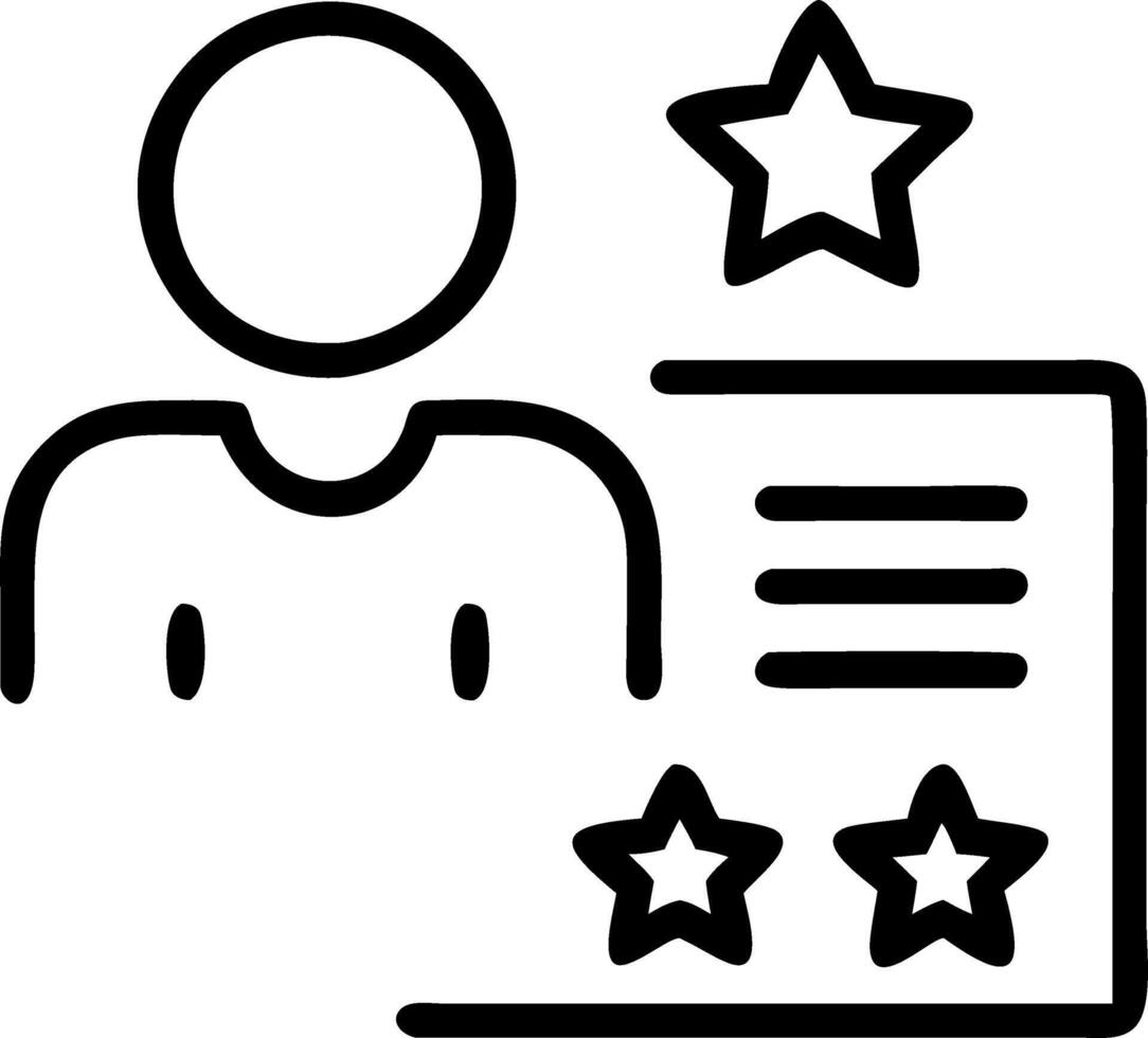 employee evaluation and assessment and benchmarking vector