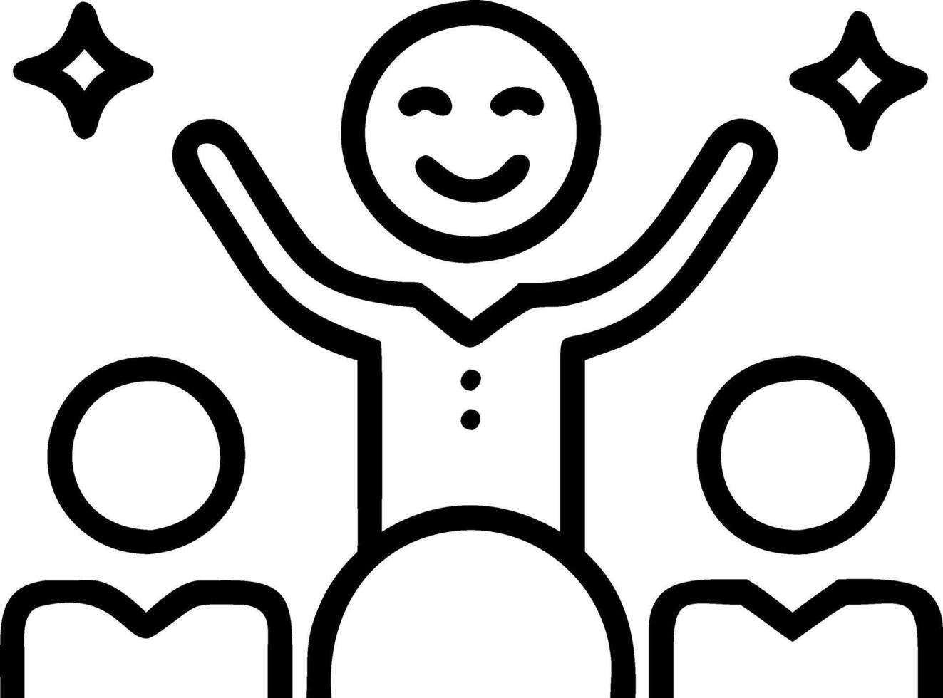 employee evaluation and assessment and appraisal Set 4 vector