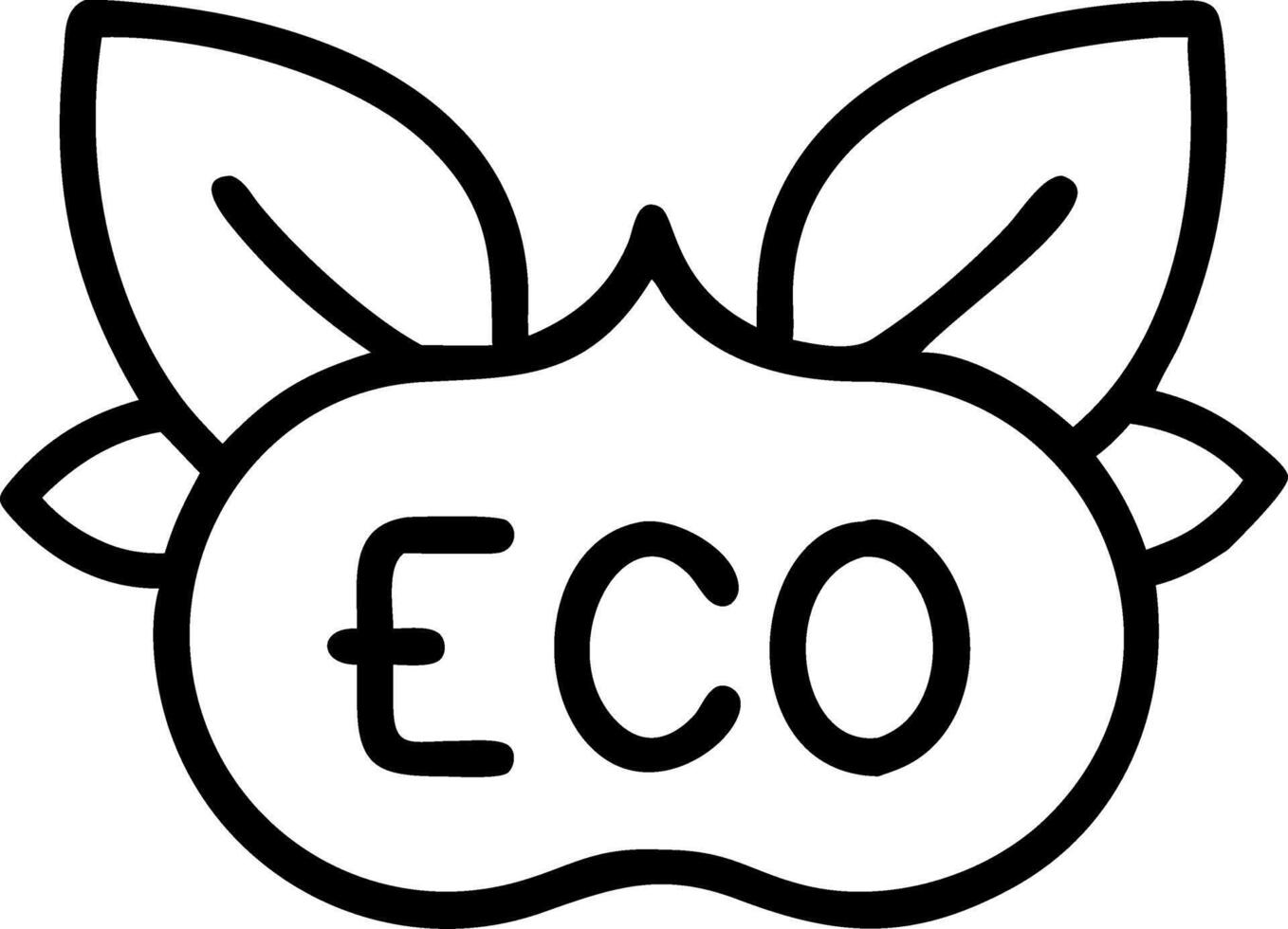 Eco friendly New Year party vector