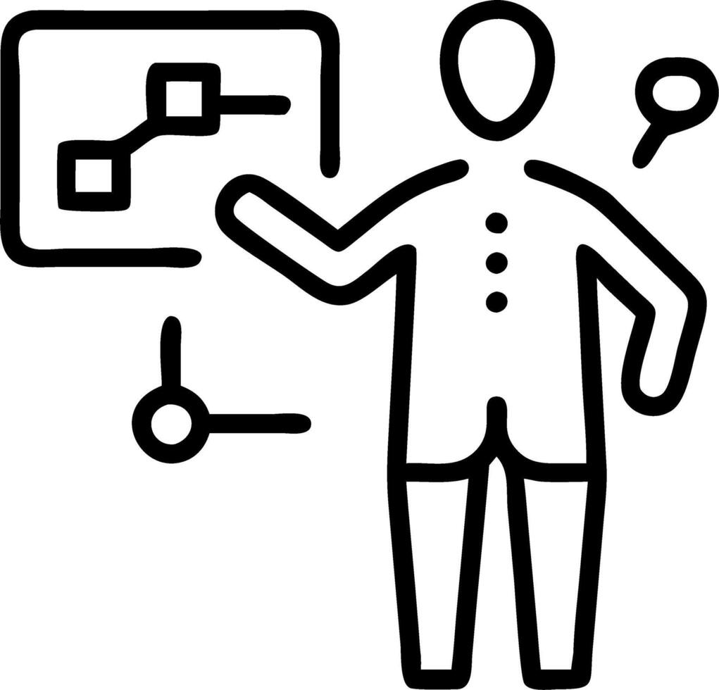 Doctor interacting with AI hologram Set 4 vector