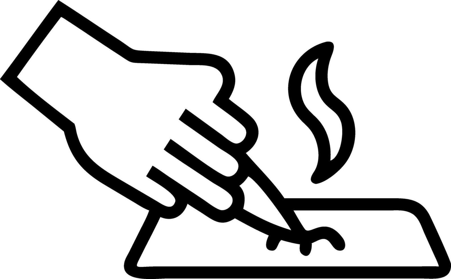 Close up of a chefs hands chopping fresh herbs Set 2 vector