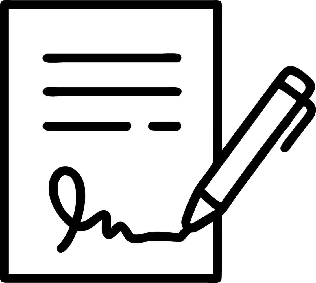 Businessperson signing eco friendly financial agreement on plain desk Set A vector