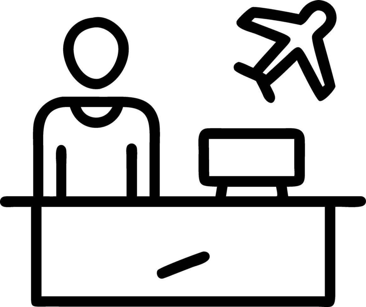 Business traveler managing expenses on plain background Set A vector