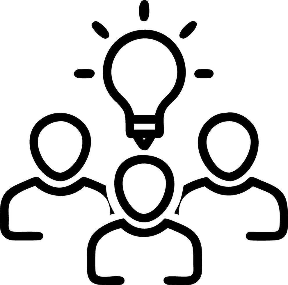 Business team collaborating in a modern office Set 2 vector